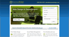 Desktop Screenshot of leecountywebdesign.com