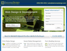 Tablet Screenshot of leecountywebdesign.com
